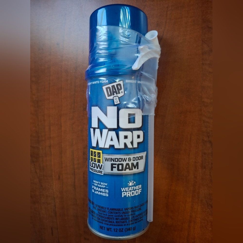 Dap 7565004000 No Warp Window and Door Foam Sealant, 12-oz.